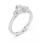 Ninza Solitaire Marquise ring