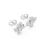 The Vortex Bloom Diamond Studs