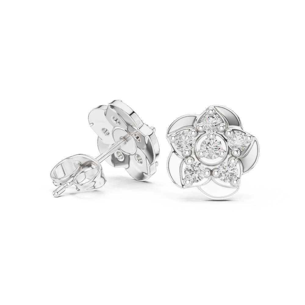 The Primrose Petal Cluster Studs