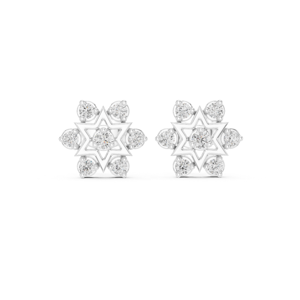 The Astral Hexagram Studs