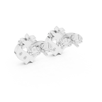 Ethereal Jasmine Cluster Earrings