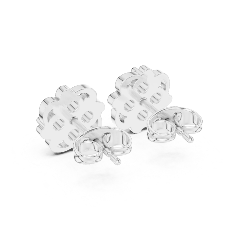 The Majestic Bloom Tiered Studs