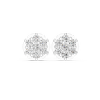 Stella Prism Silver Earrings Stud