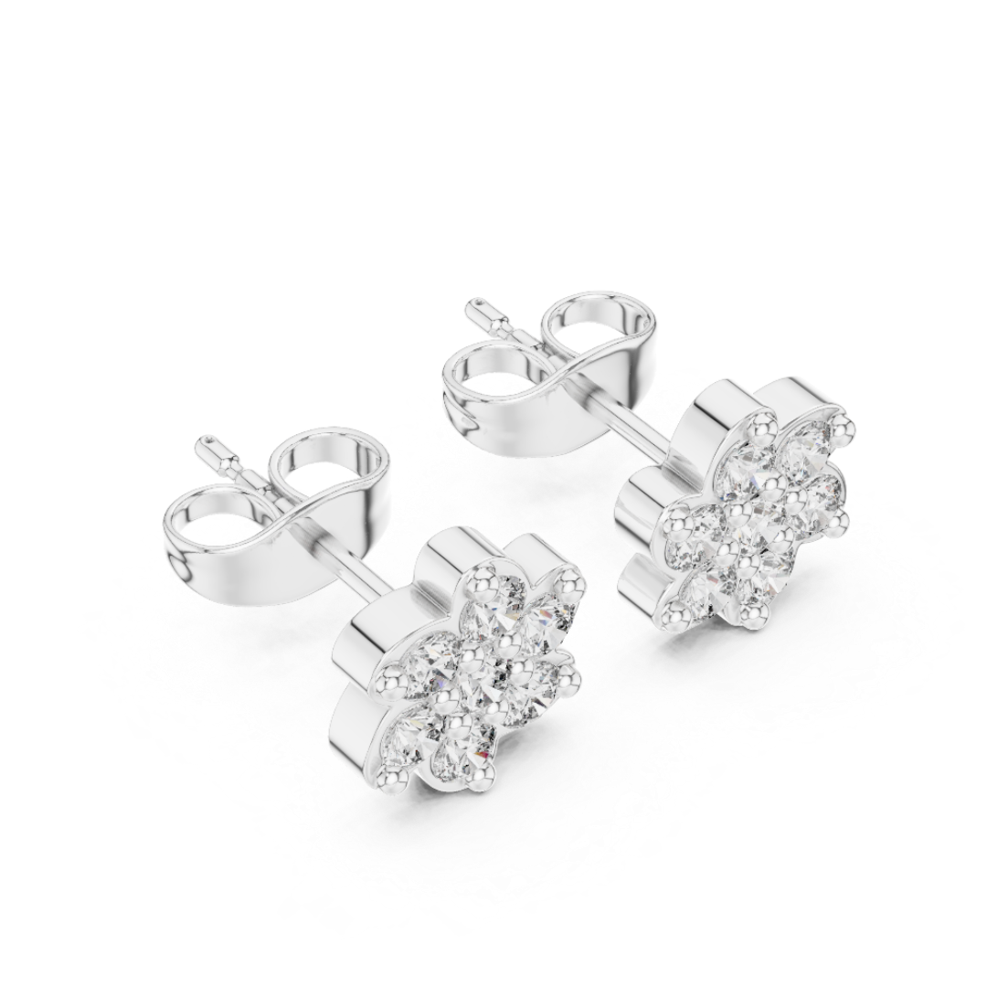Bloom Scalloped Studs