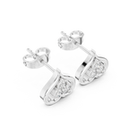 Celestial Bloom Split-Prong Earrings
