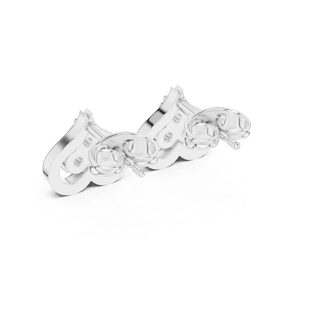 Celestial Bloom Split-Prong Earrings