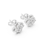 The Vintage Lace Halo Studs