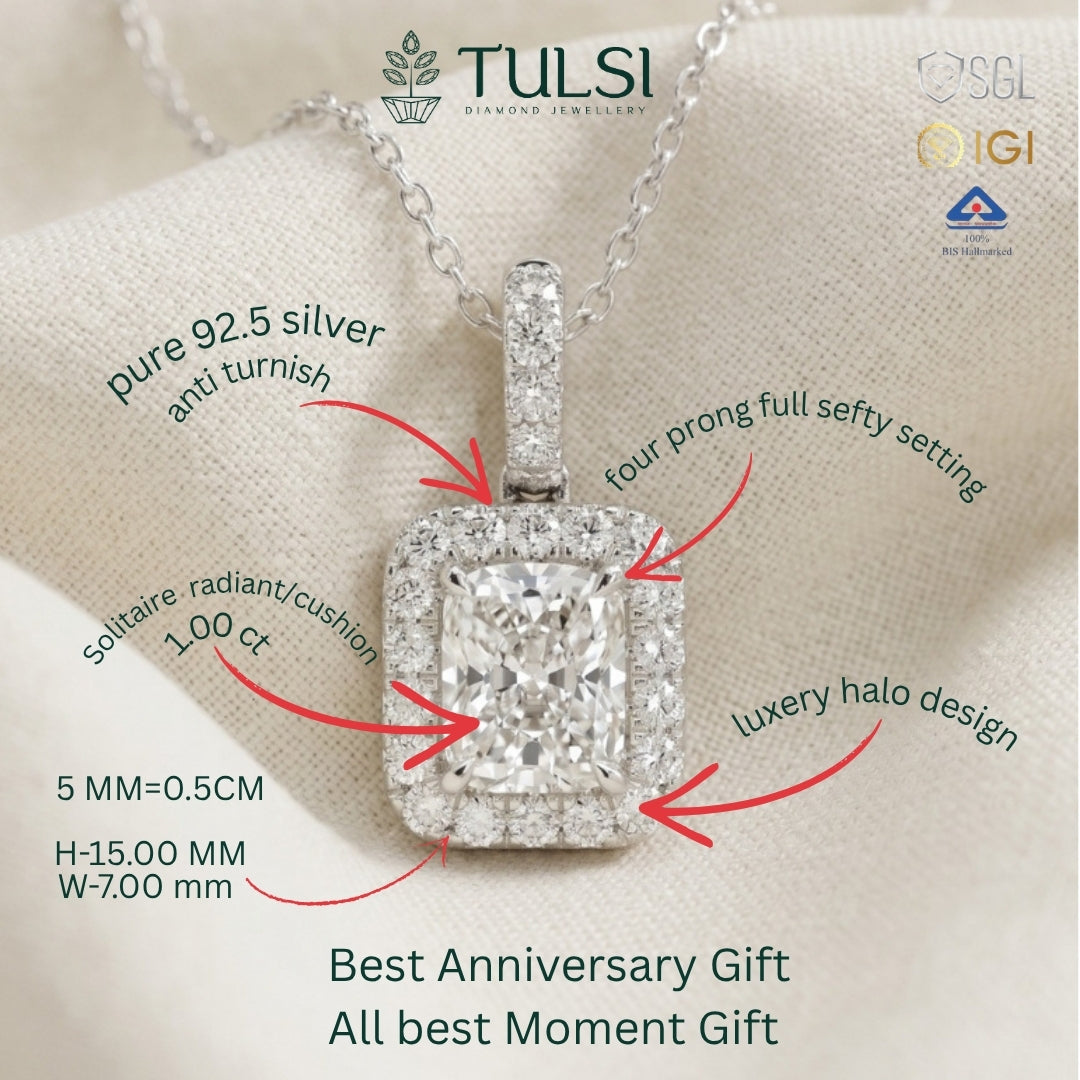 The Empress Radiant Halo Pendant