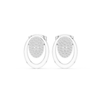 Neeva Oval Halo Earrings