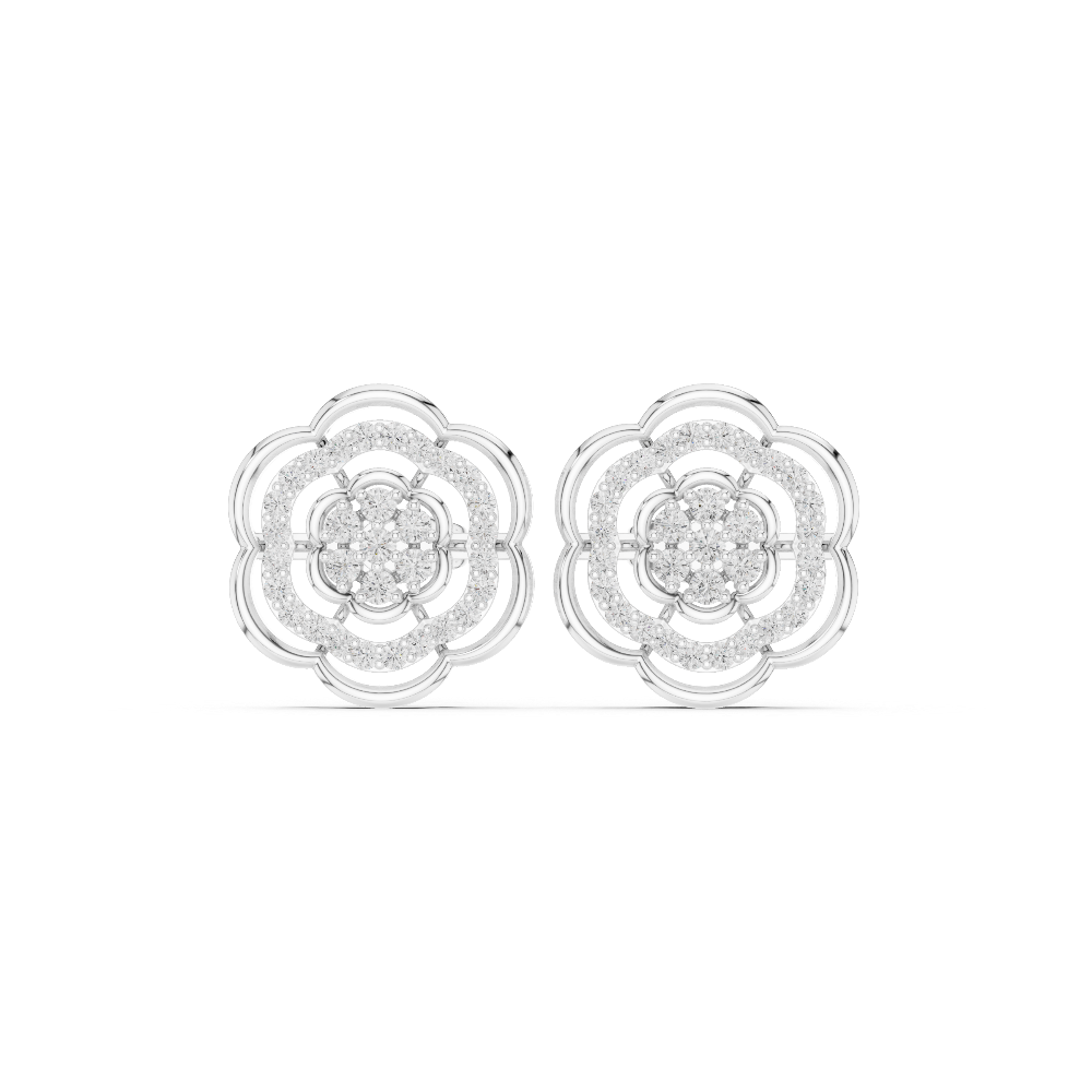 Blossom Diamond Earrings ⭐