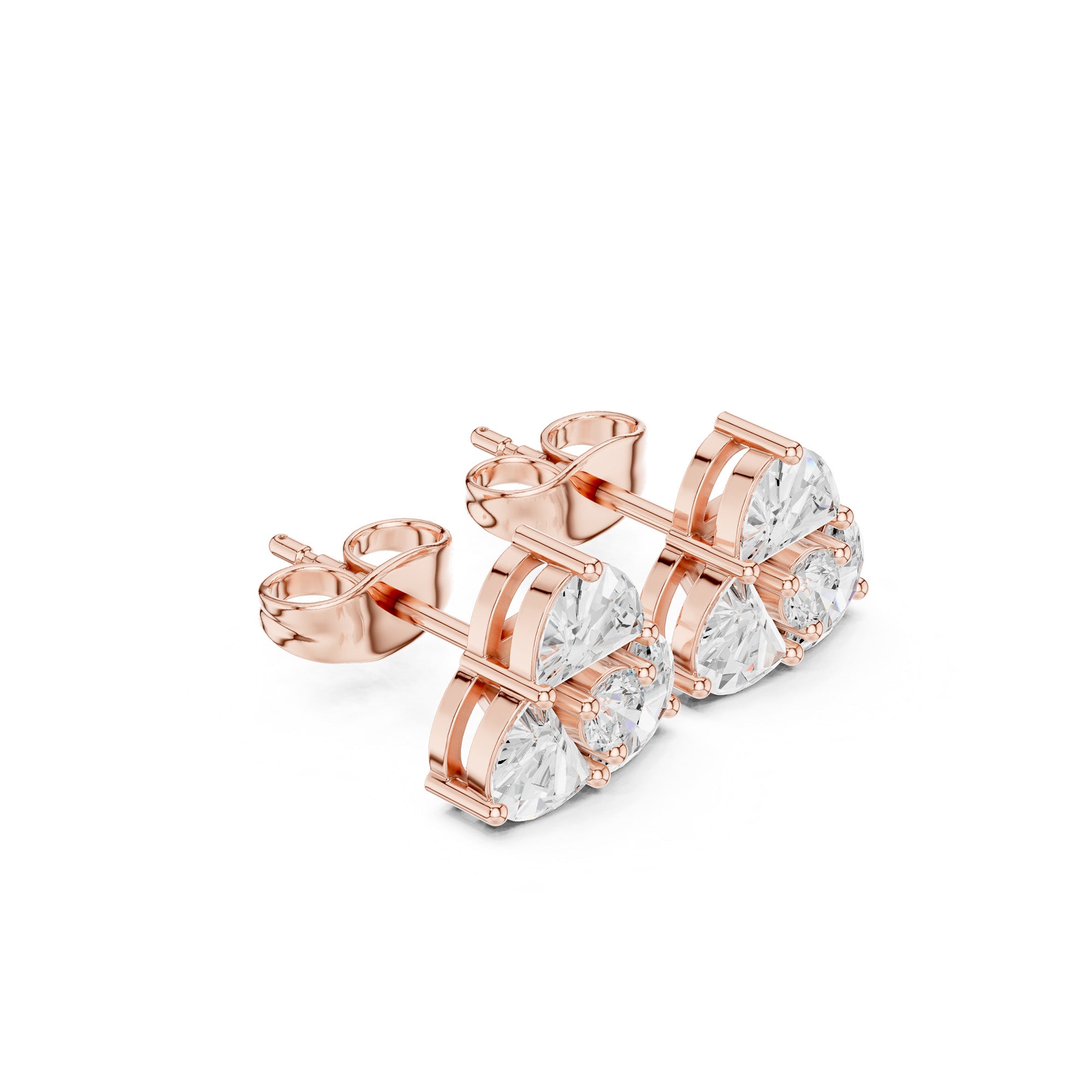 Moonlight Trinity Earrings studs