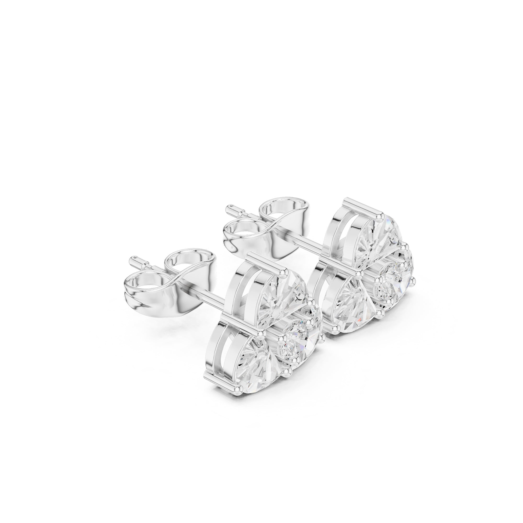 Moonlight Trinity Earrings studs