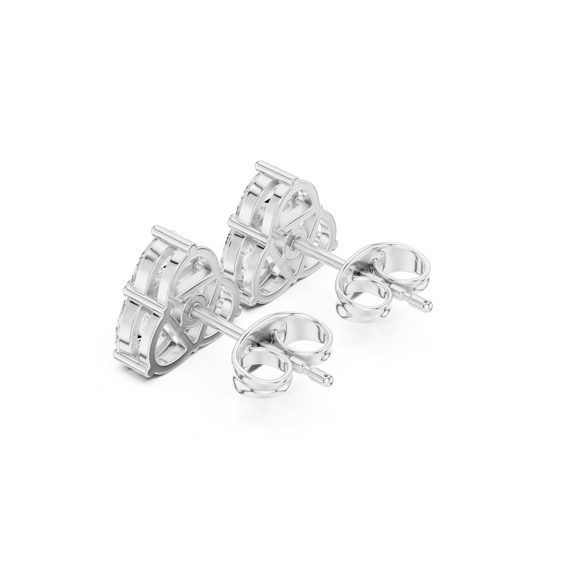 Moonlight Trinity Earrings studs