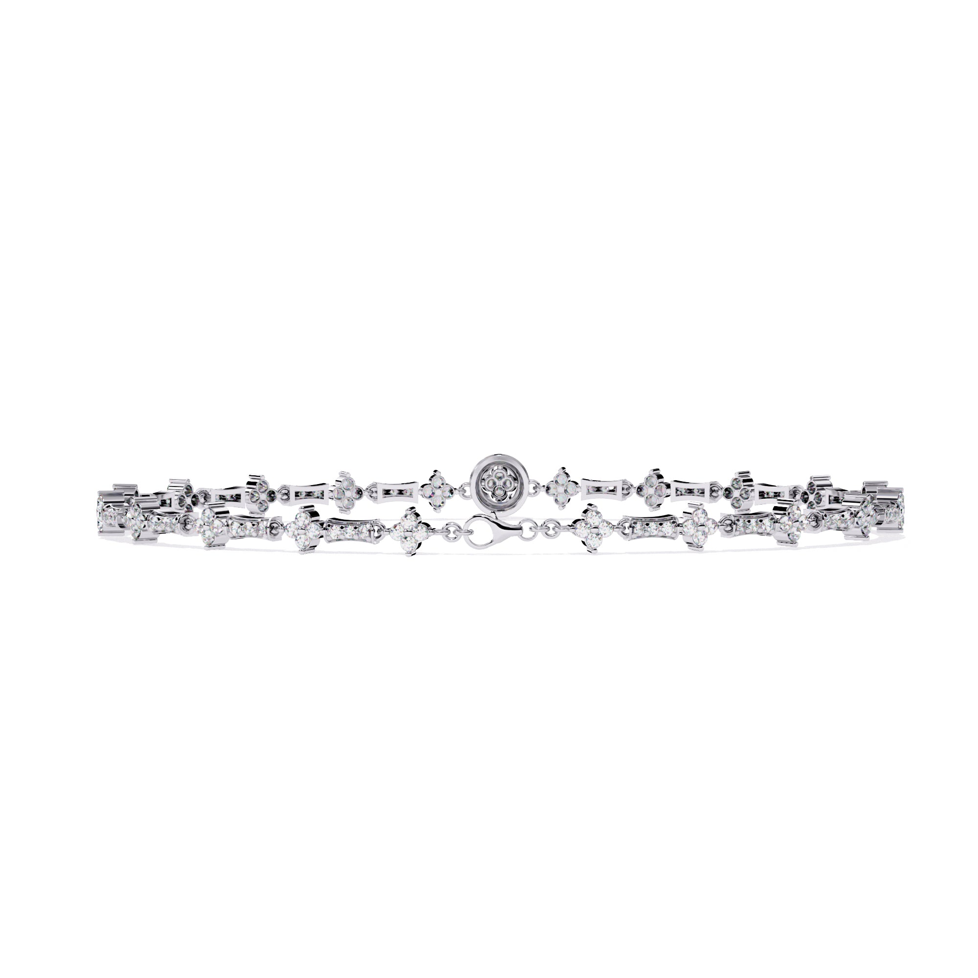Vintage Flora Lab-Diamond Band