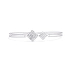 Celestia Square Lab-Grown Diamond Bracelet
