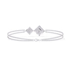 Celestia Square Lab-Grown Diamond Bracelet