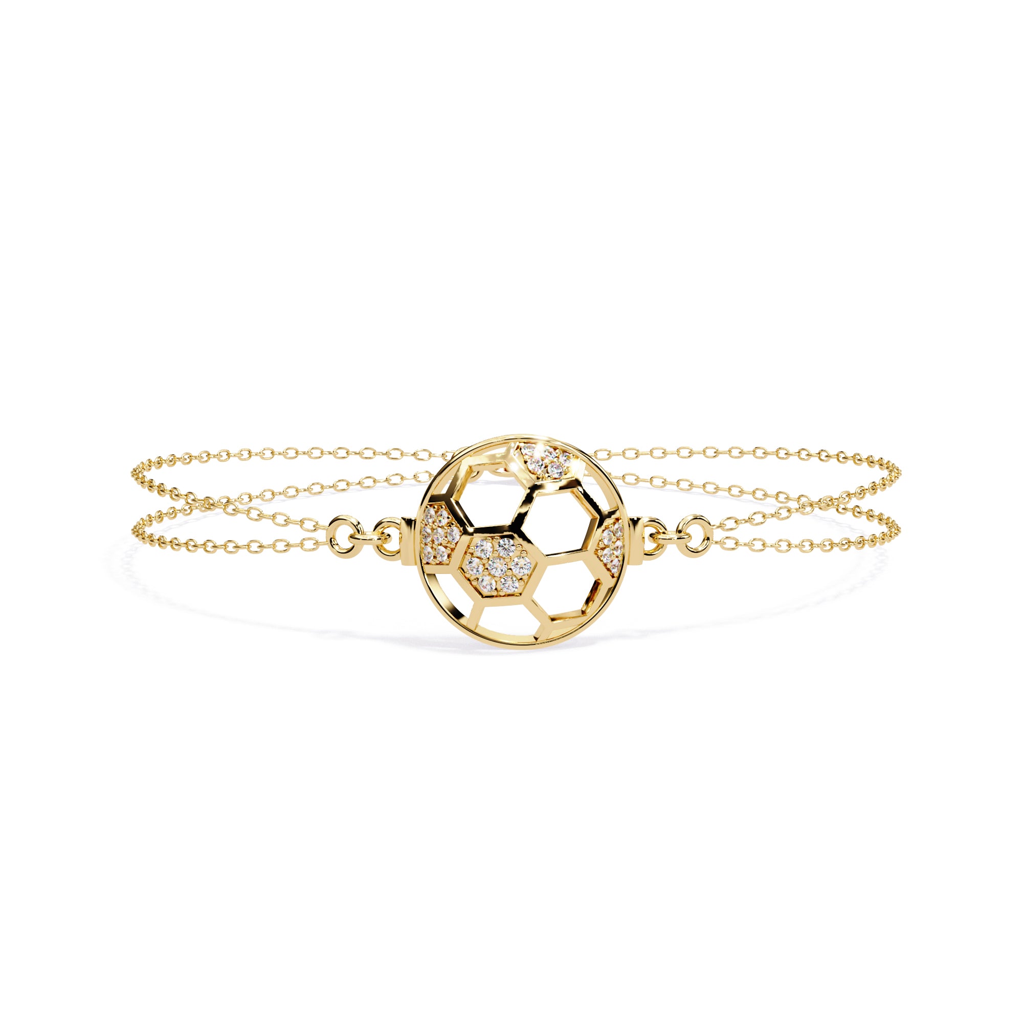 Champions Hex Diamond Bracelet Main image