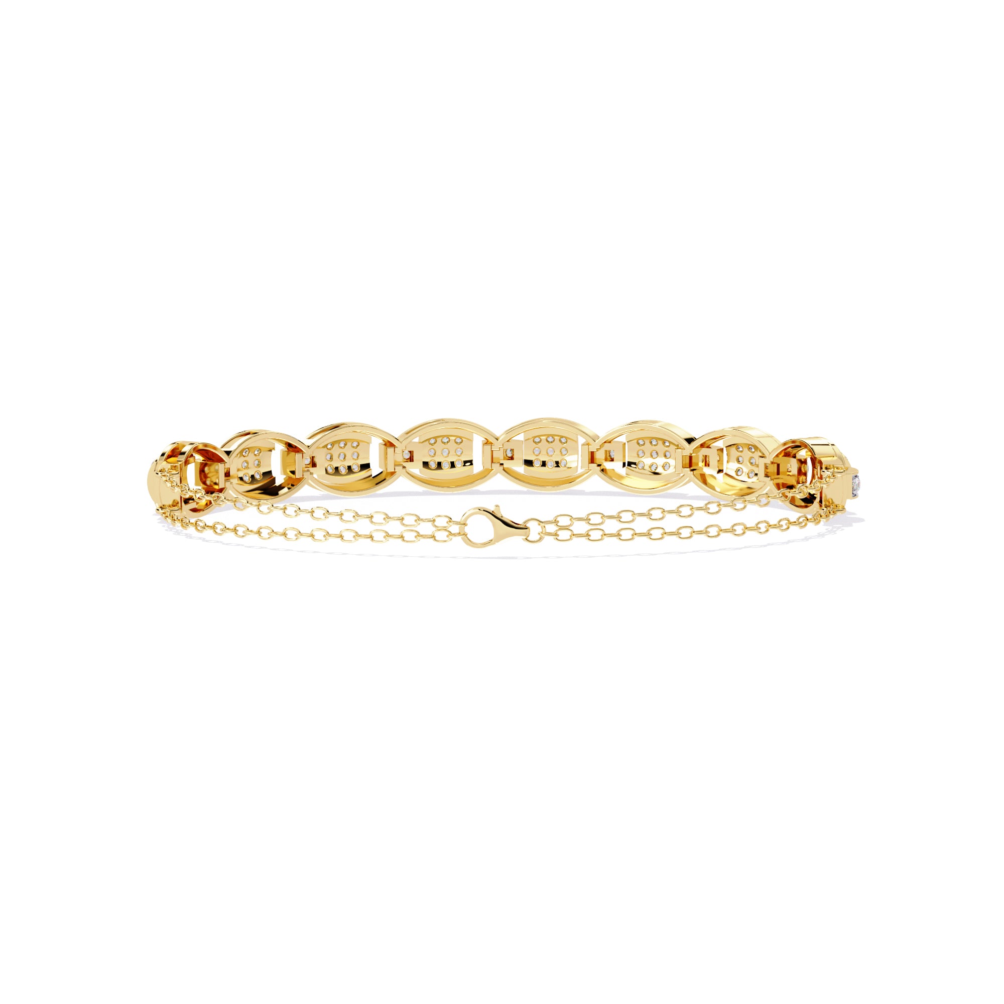 Nayara Oval Link Bracelet