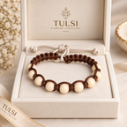 Handcrafted Wooden Beaded Minimalist Thread Bracelet