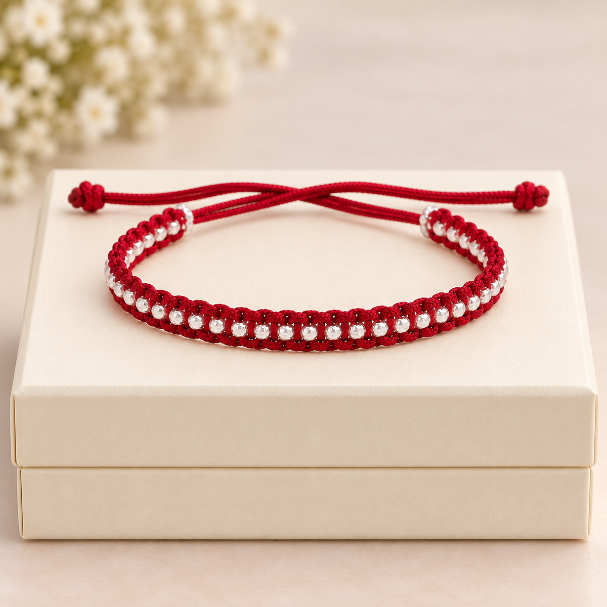 Vibrant Dual-Tone Soft Cord Bracelet