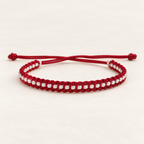 Vibrant Dual-Tone Soft Cord Bracelet