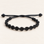 Classic Black Knotted Cord Everyday Bracelet