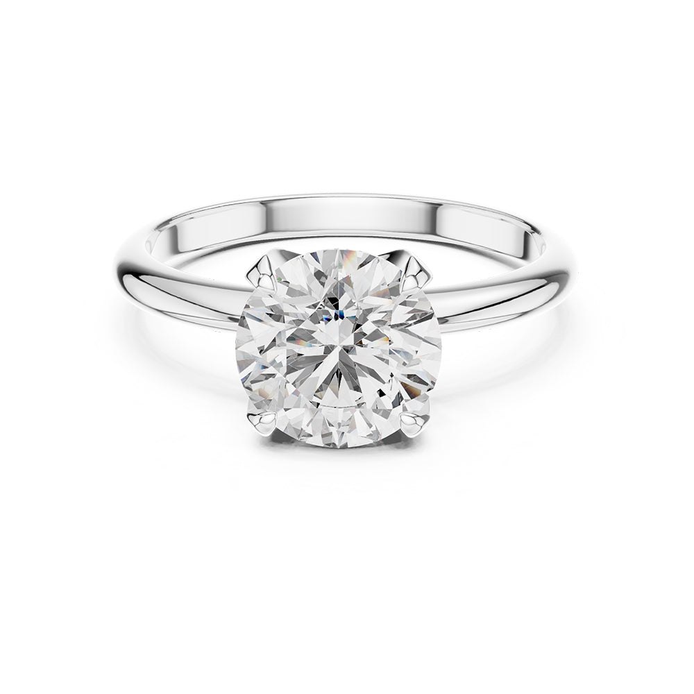 Star Glow Solitaire Ring