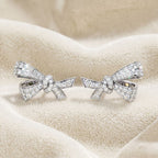 Elysian Spark Bow Earrings