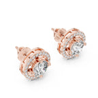 Round Glory Halo Studs