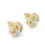 Round Glory Halo Studs