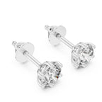 Solitaire Round Star Stud