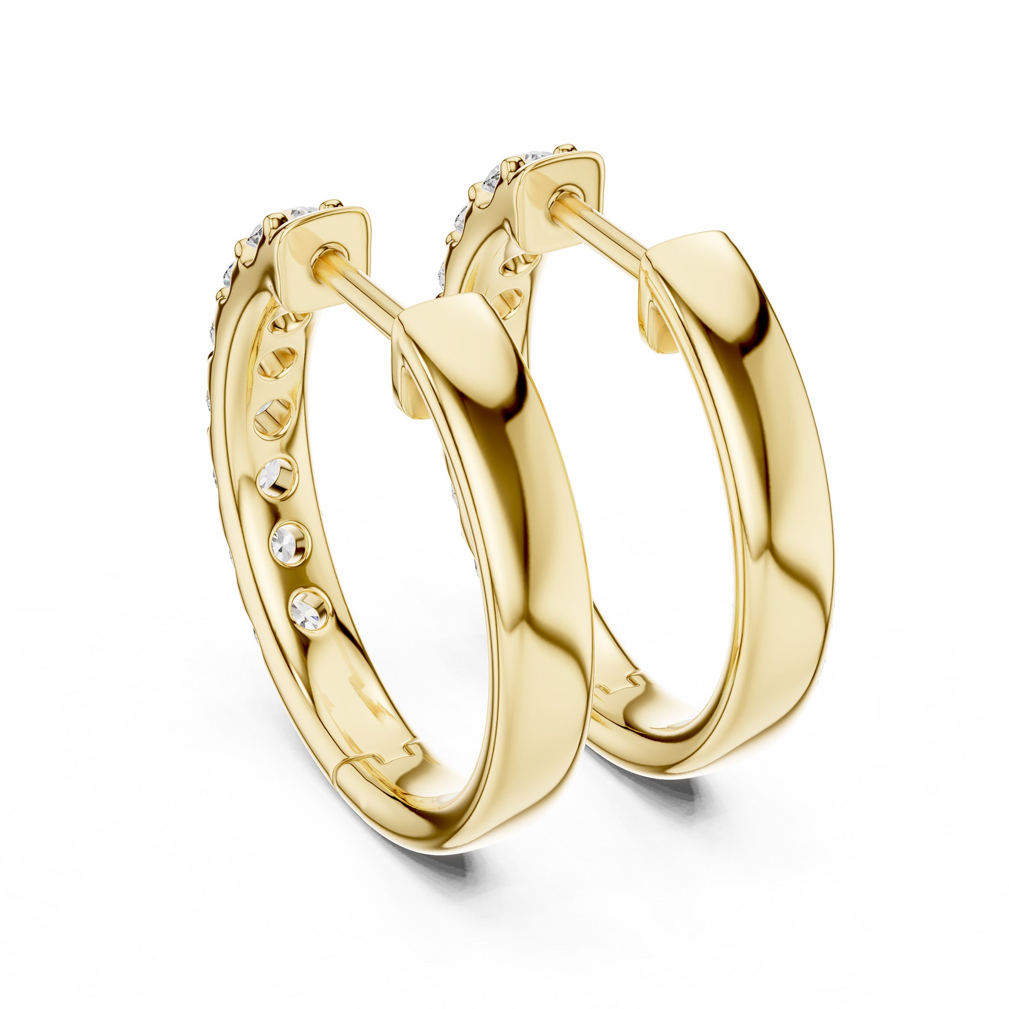 pure diamond spark hoops