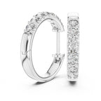 pure diamond spark hoops