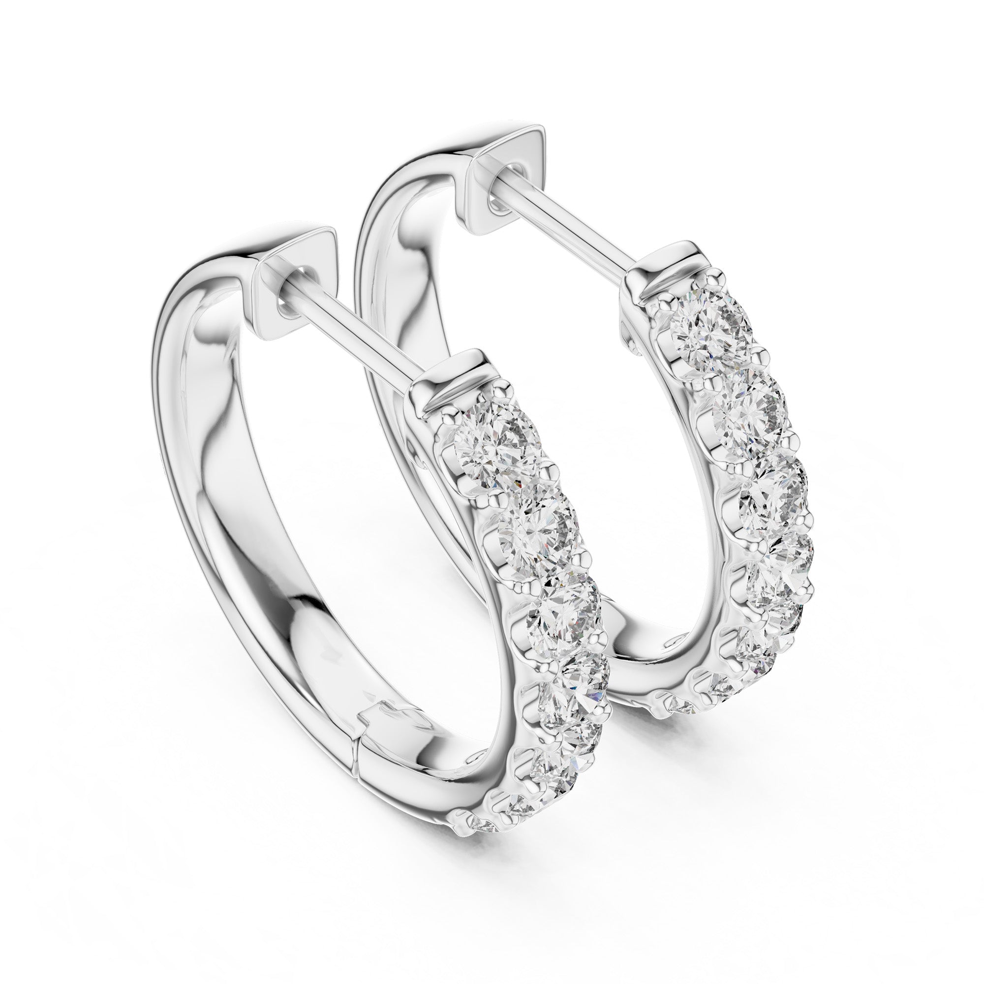 pure diamond spark hoops