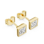 Solitaire Sqwer Bazel Princess Studs