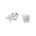 Solitaire Round Bazel Studs