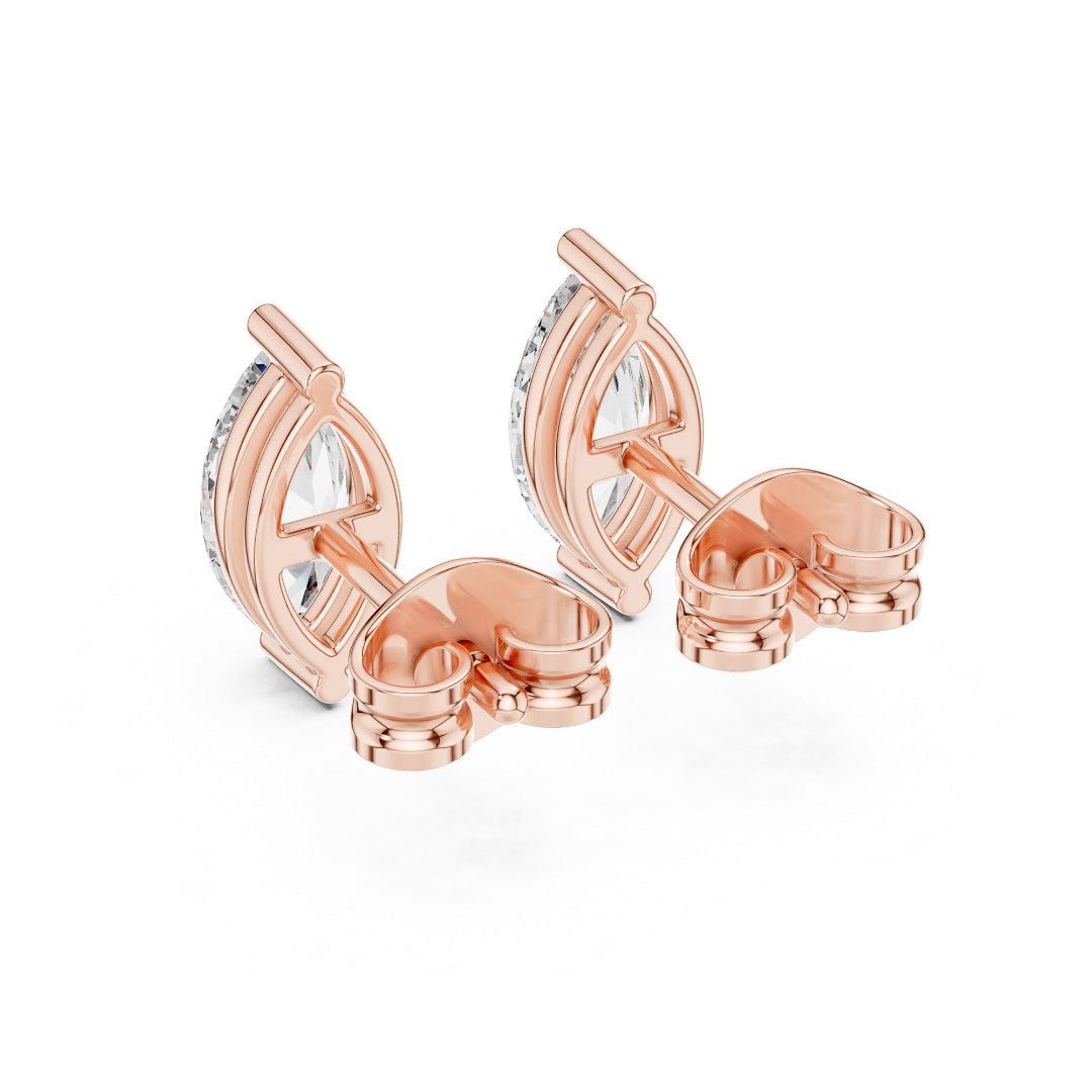 Solitaire Marquise Beauty Studs