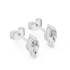 Solitaire Marquise Beauty Studs