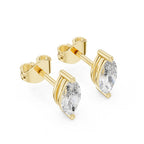 Solitaire Marquise Beauty Studs