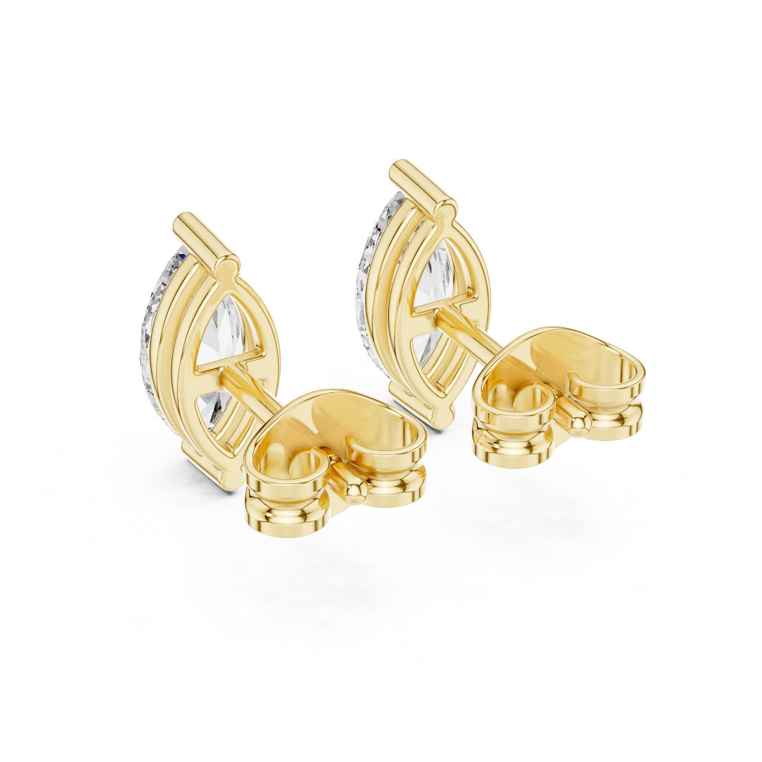 Solitaire Marquise Beauty Studs