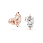 Solitaire Marquise Beauty Studs