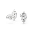 Solitaire Marquise Beauty Studs