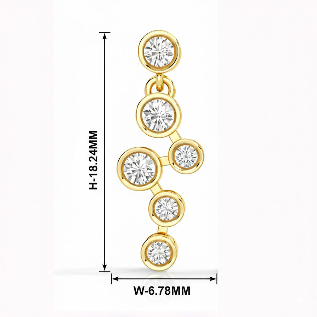 Nova Bezel Diamond Drops