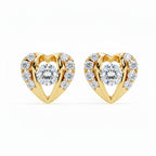 "Eternal Pulse" Heart Studs