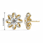 Aurelle Star Bloom Earrings
