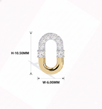 Eera Diamond Huggie Earrings