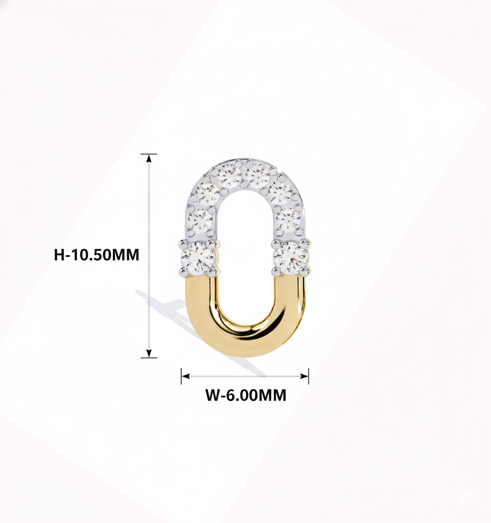 Eera Diamond Huggie Earrings