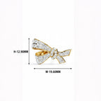 Elysian Spark Bow Earrings