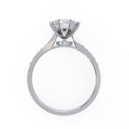 The Heart-Prong Pave Solitaire