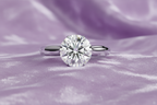 Classic Crown Solitaire Ring